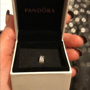 PANDORA Shining Elegance Clip, Clear CZ